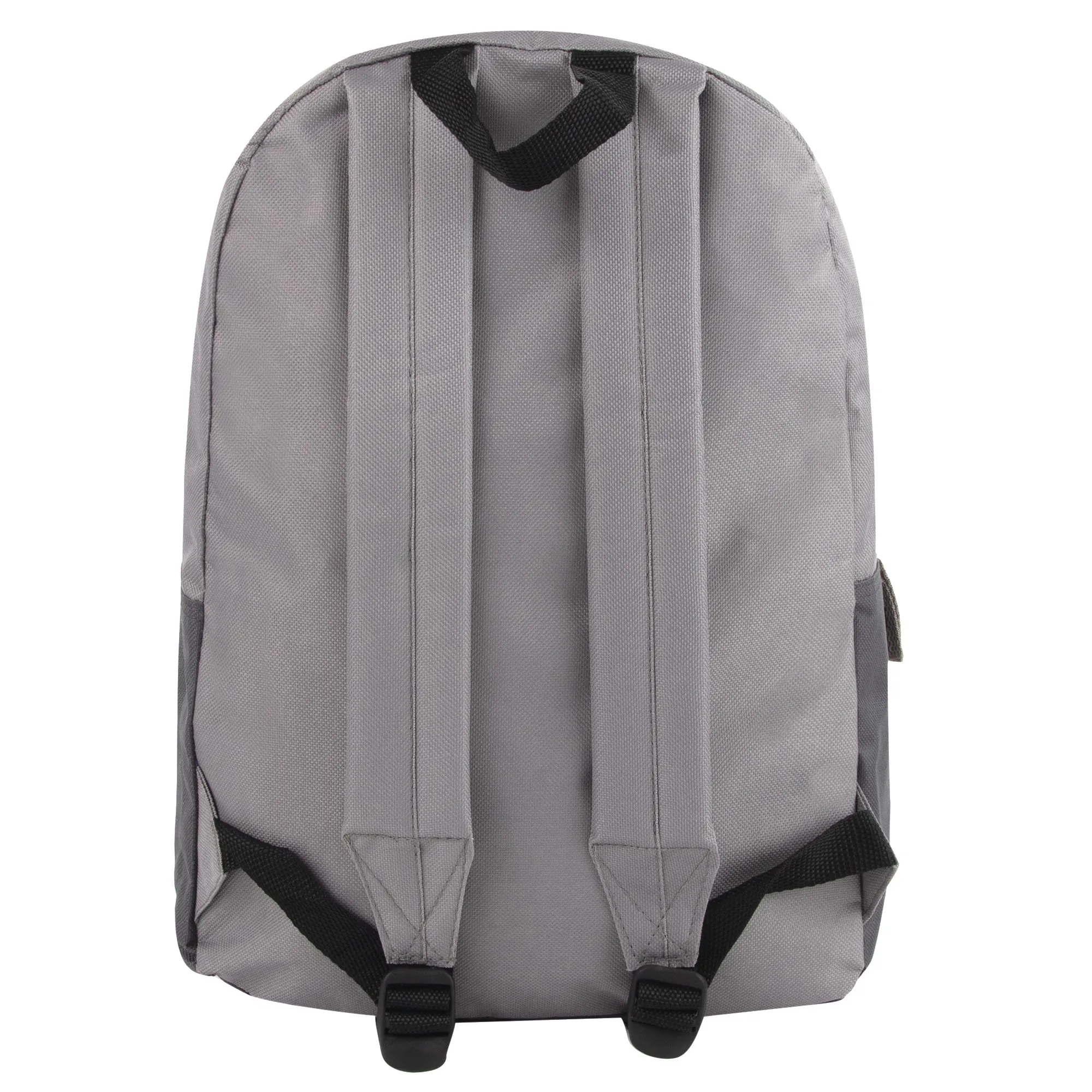17-Inch Double Front Zippered Pocket Backpack
