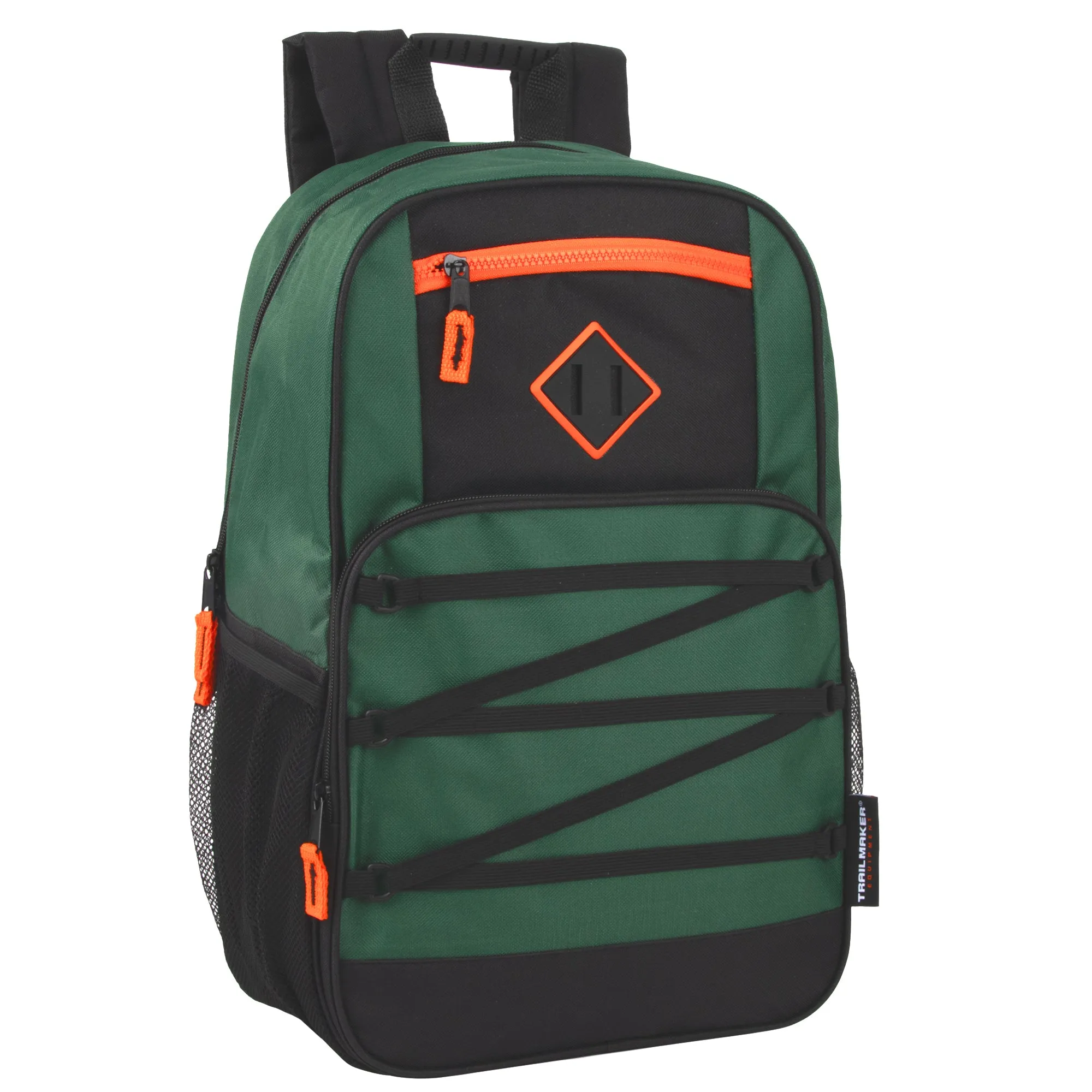 19 Inch Dome Bungee Backpack with Laptop Section - 4 Boys Colors