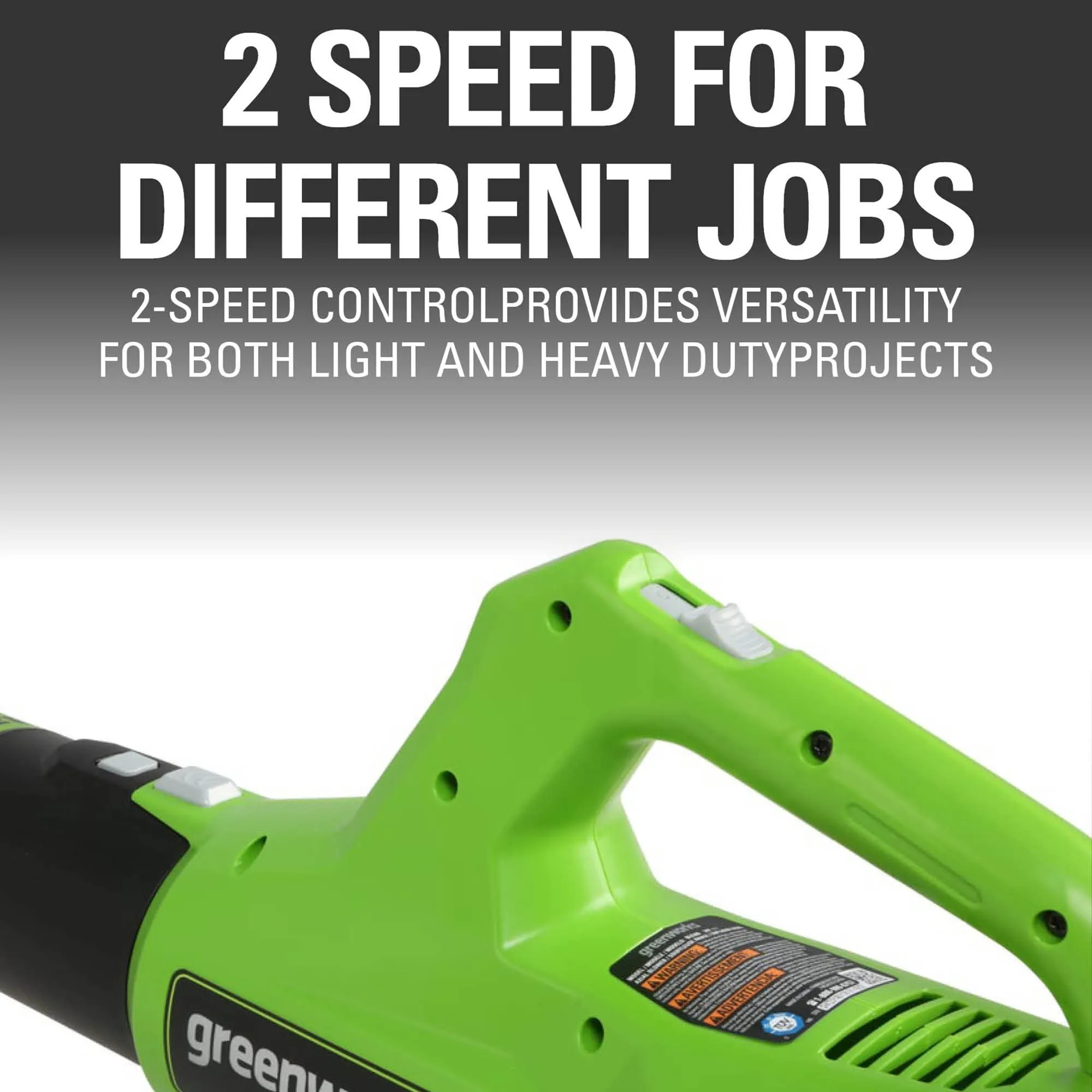 40V 16" Cordless Battery Push Mower 3pc Combo Kit w/ 4Ah Battery, 2Ah Battery & Charger