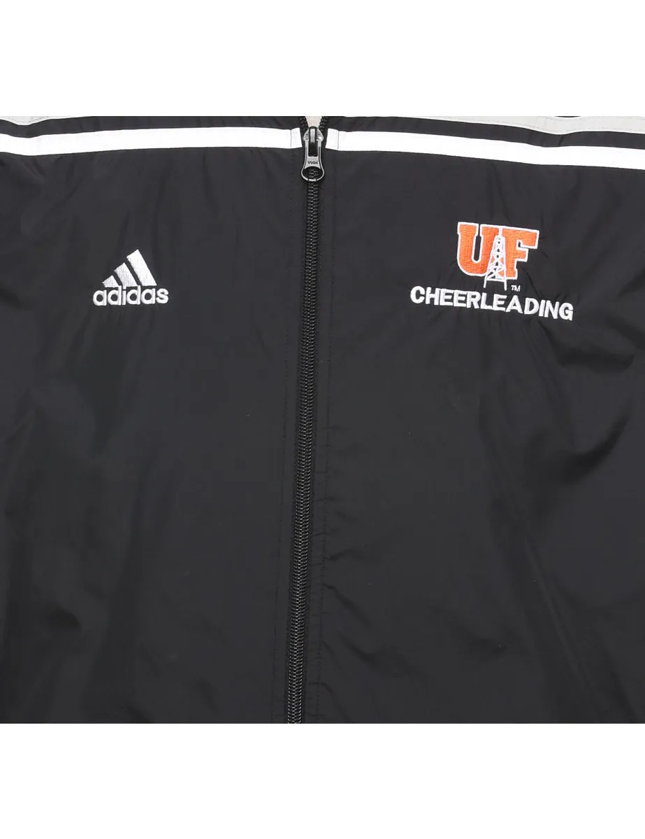 Adidas Black & White Cheerleading Nylon Jacket - M