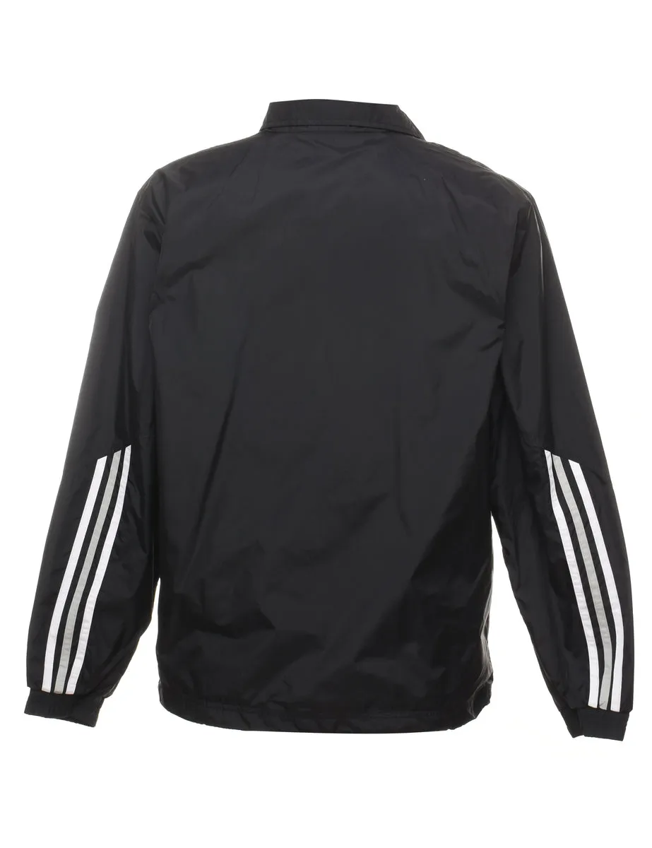 Adidas Black & White Cheerleading Nylon Jacket - M