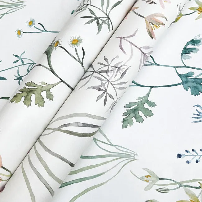 Alpine Botanical Peel and Stick Wallpaper