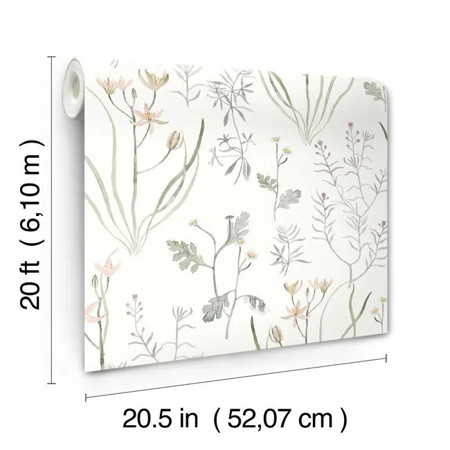 Alpine Botanical Peel and Stick Wallpaper