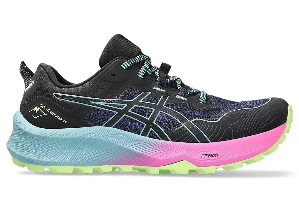 Asics Gel Trabuco 11 (Black/Gris Blue) Womens