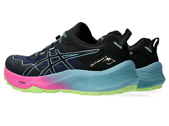 Asics Gel Trabuco 11 (Black/Gris Blue) Womens