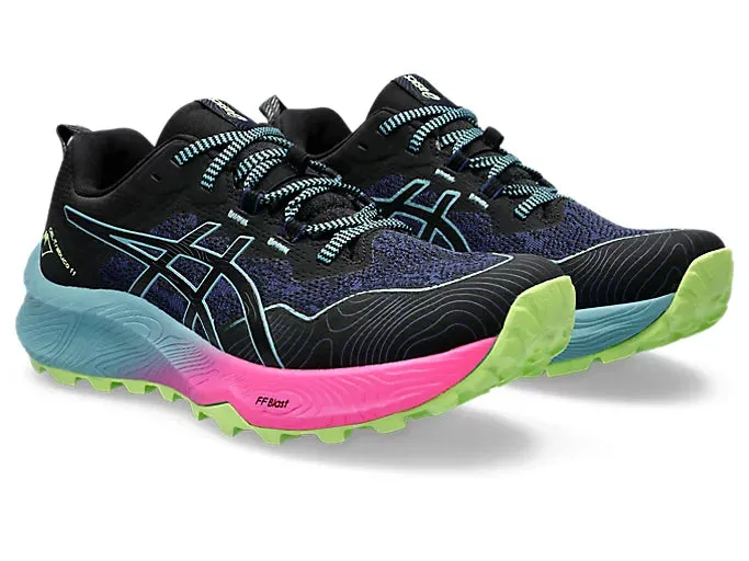 Asics Gel Trabuco 11 (Black/Gris Blue) Womens