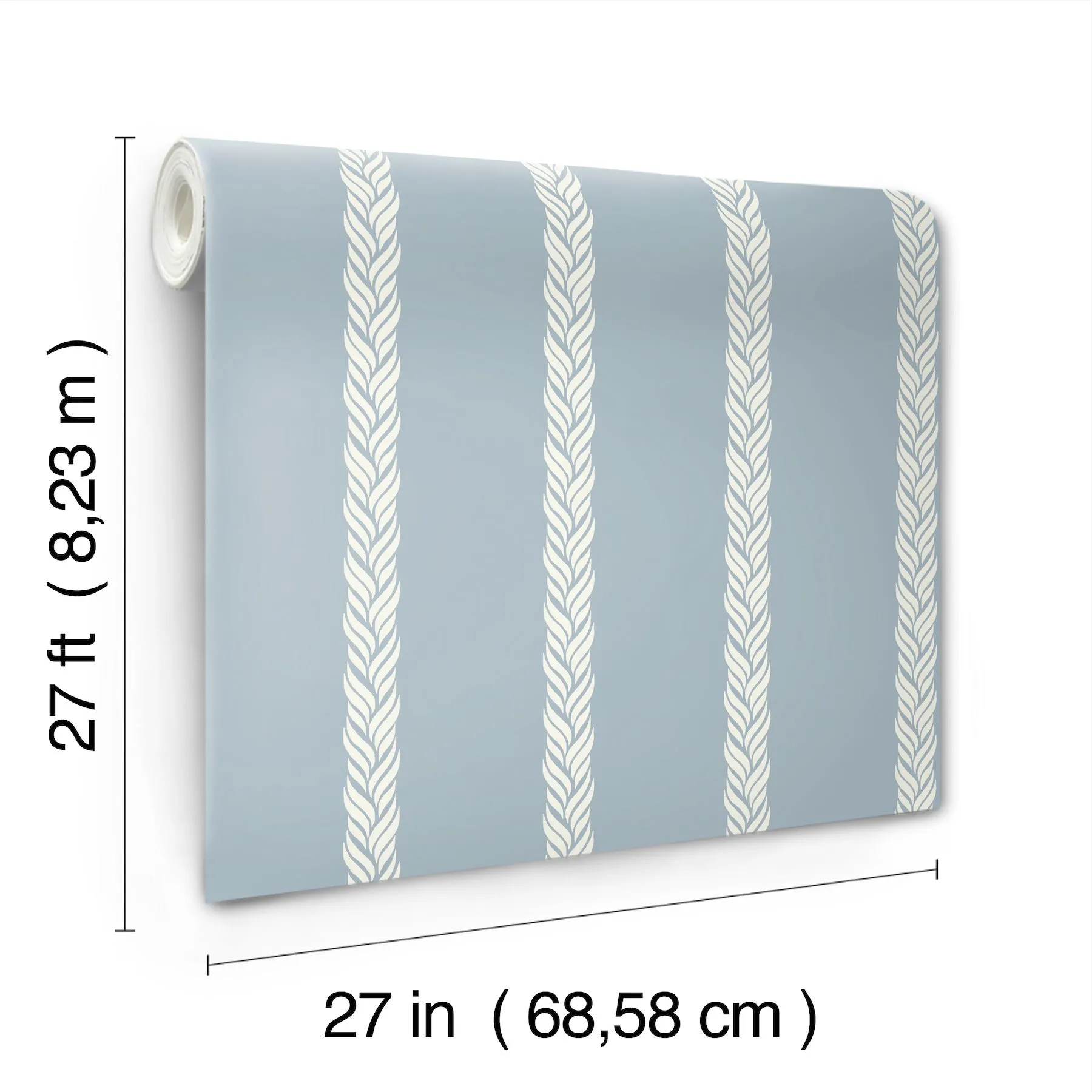 Braided Stripe Wallpaper