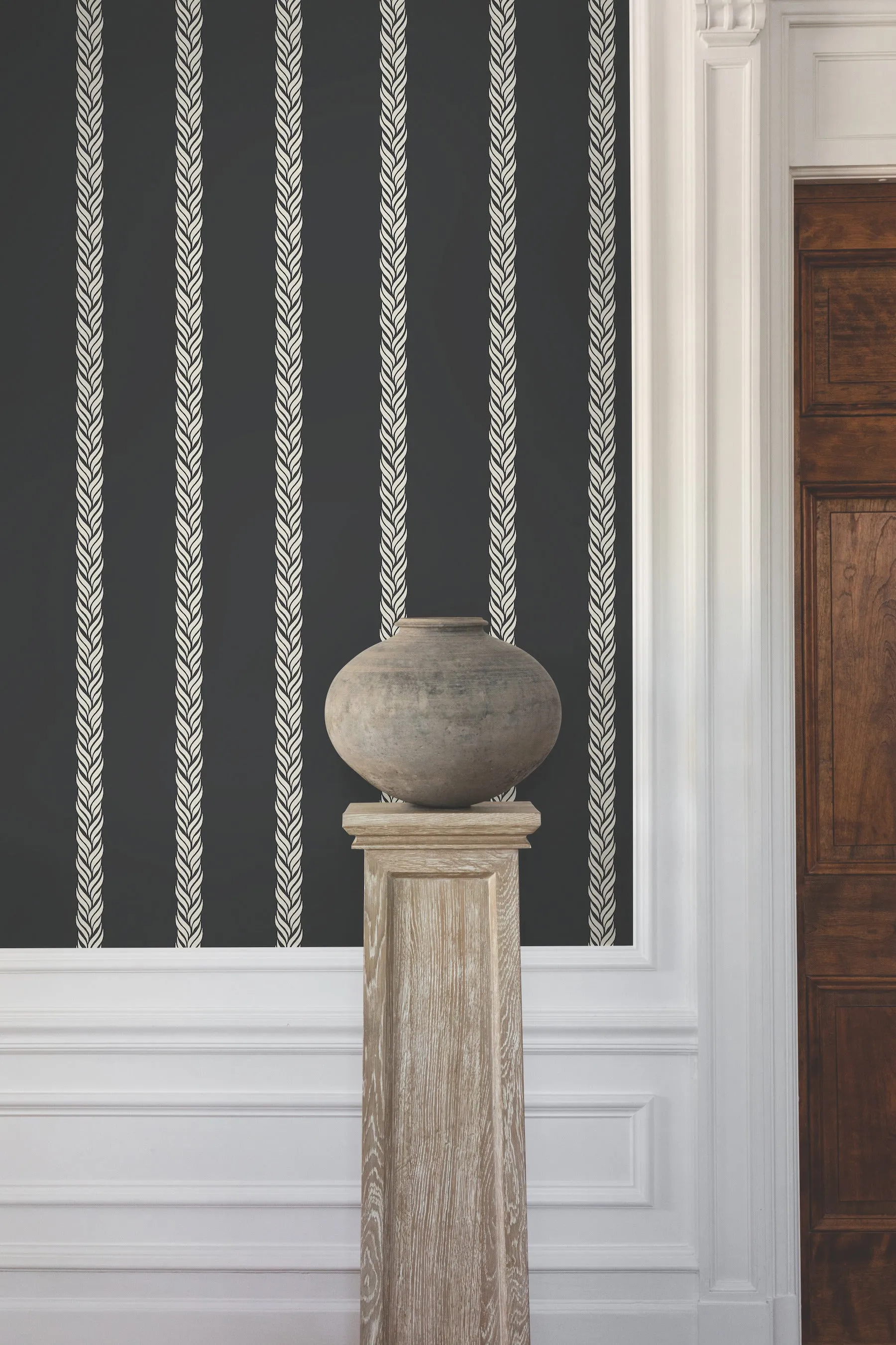 Braided Stripe Wallpaper