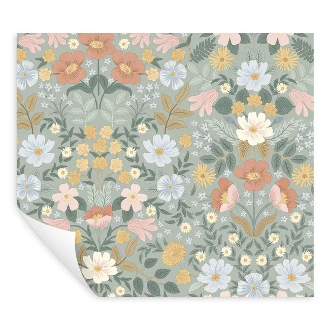 Bramble Garden Premium Peel   Stick Wallpaper