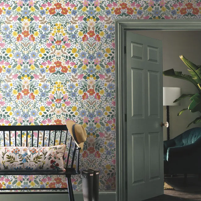 Bramble Garden Premium Peel   Stick Wallpaper