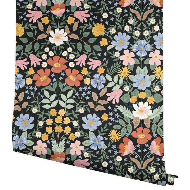 Bramble Garden Premium Peel   Stick Wallpaper
