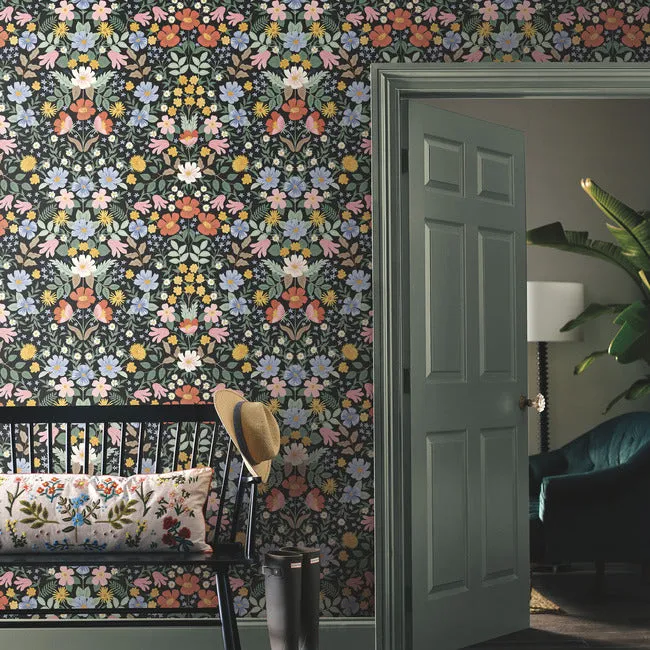 Bramble Garden Premium Peel   Stick Wallpaper