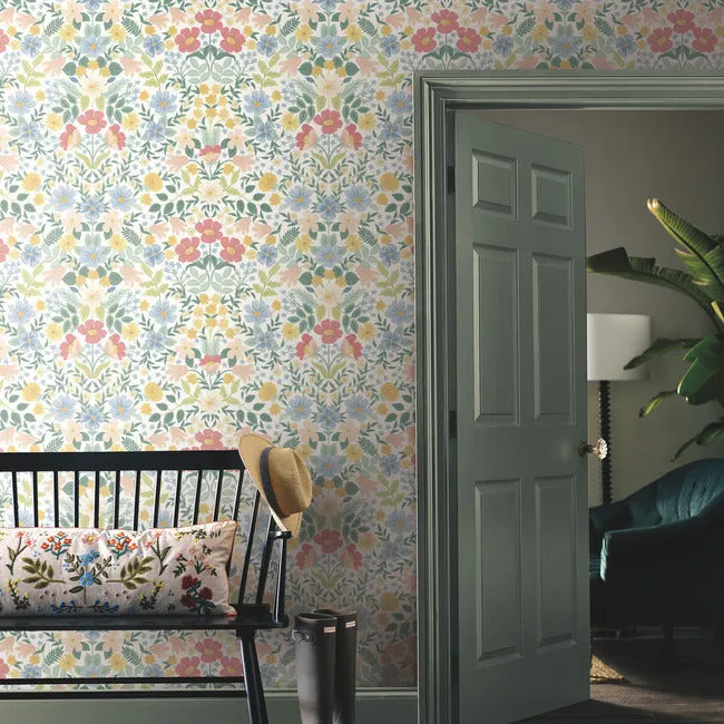 Bramble Garden Premium Peel   Stick Wallpaper