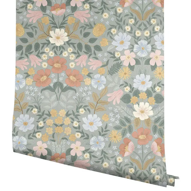 Bramble Garden Premium Peel   Stick Wallpaper