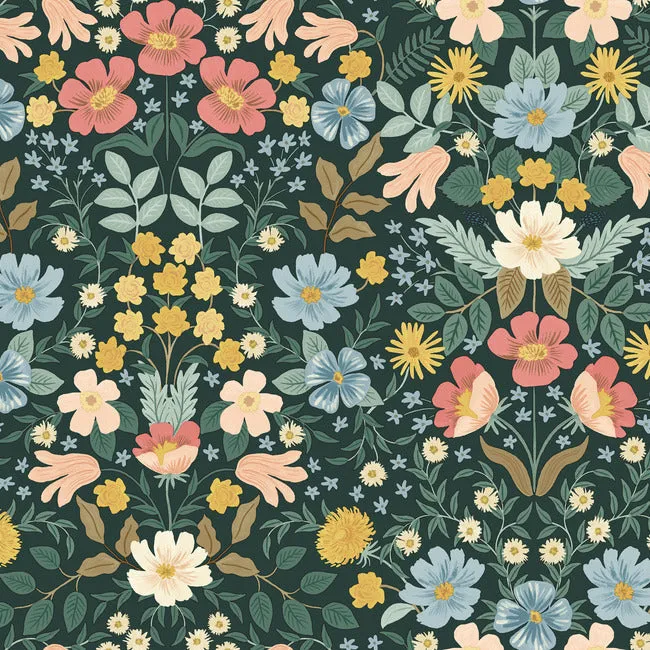 Bramble Garden Premium Peel   Stick Wallpaper