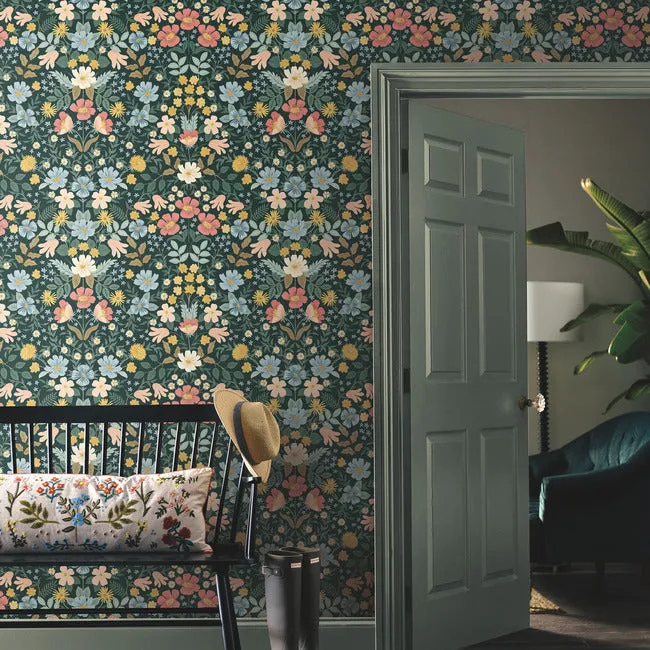Bramble Garden Premium Peel   Stick Wallpaper