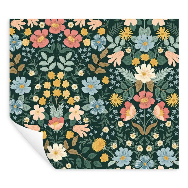 Bramble Garden Premium Peel   Stick Wallpaper