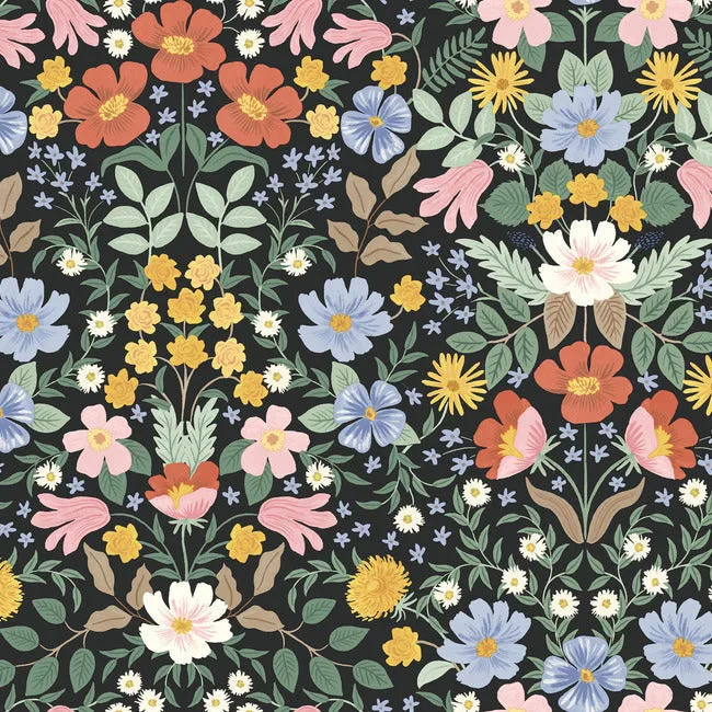 Bramble Garden Premium Peel   Stick Wallpaper