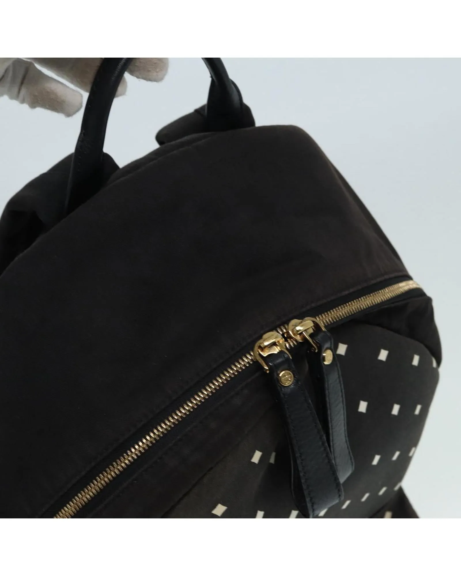 Canvas Backpack with Storage Smell and Rubbing
