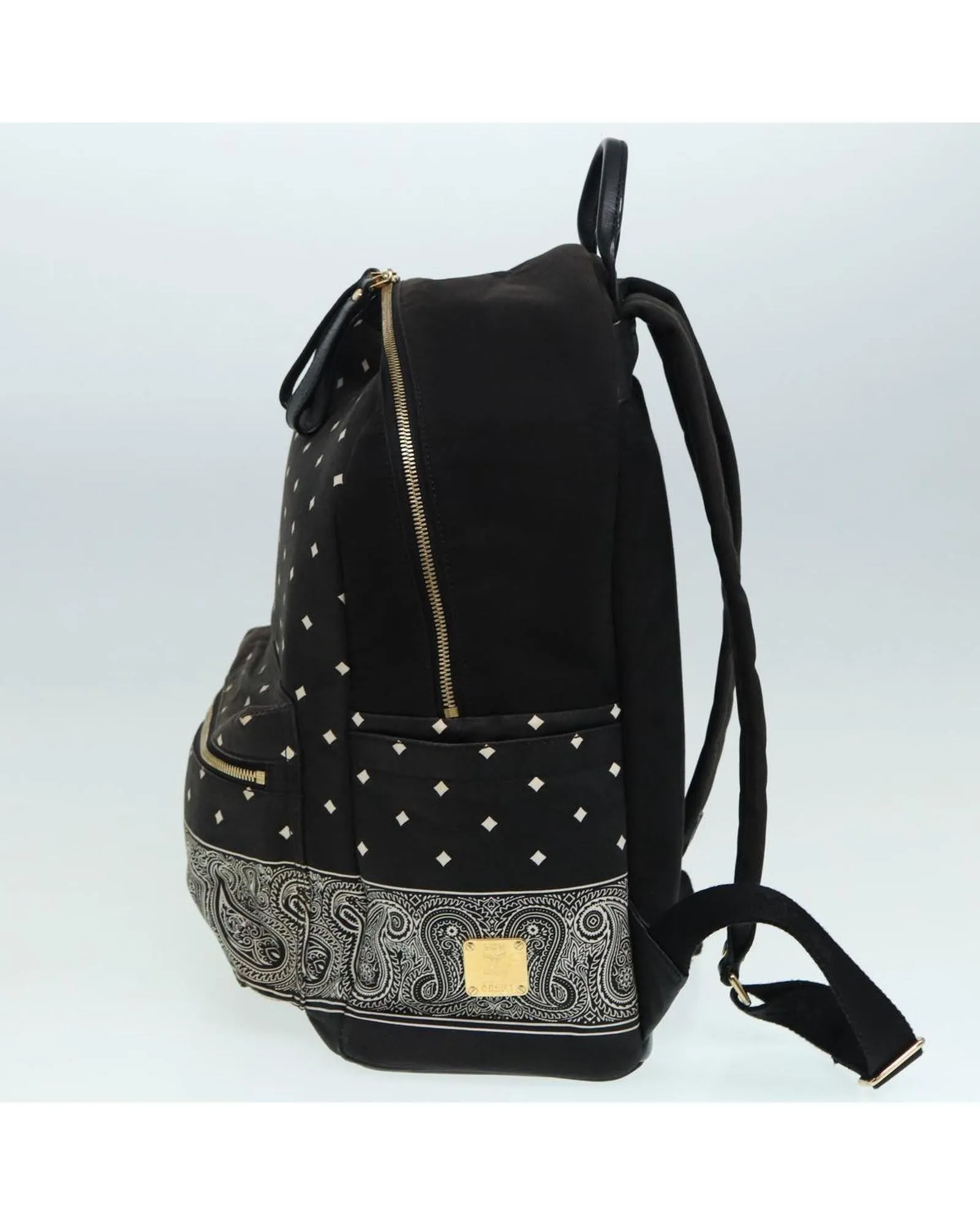 Canvas Backpack with Storage Smell and Rubbing