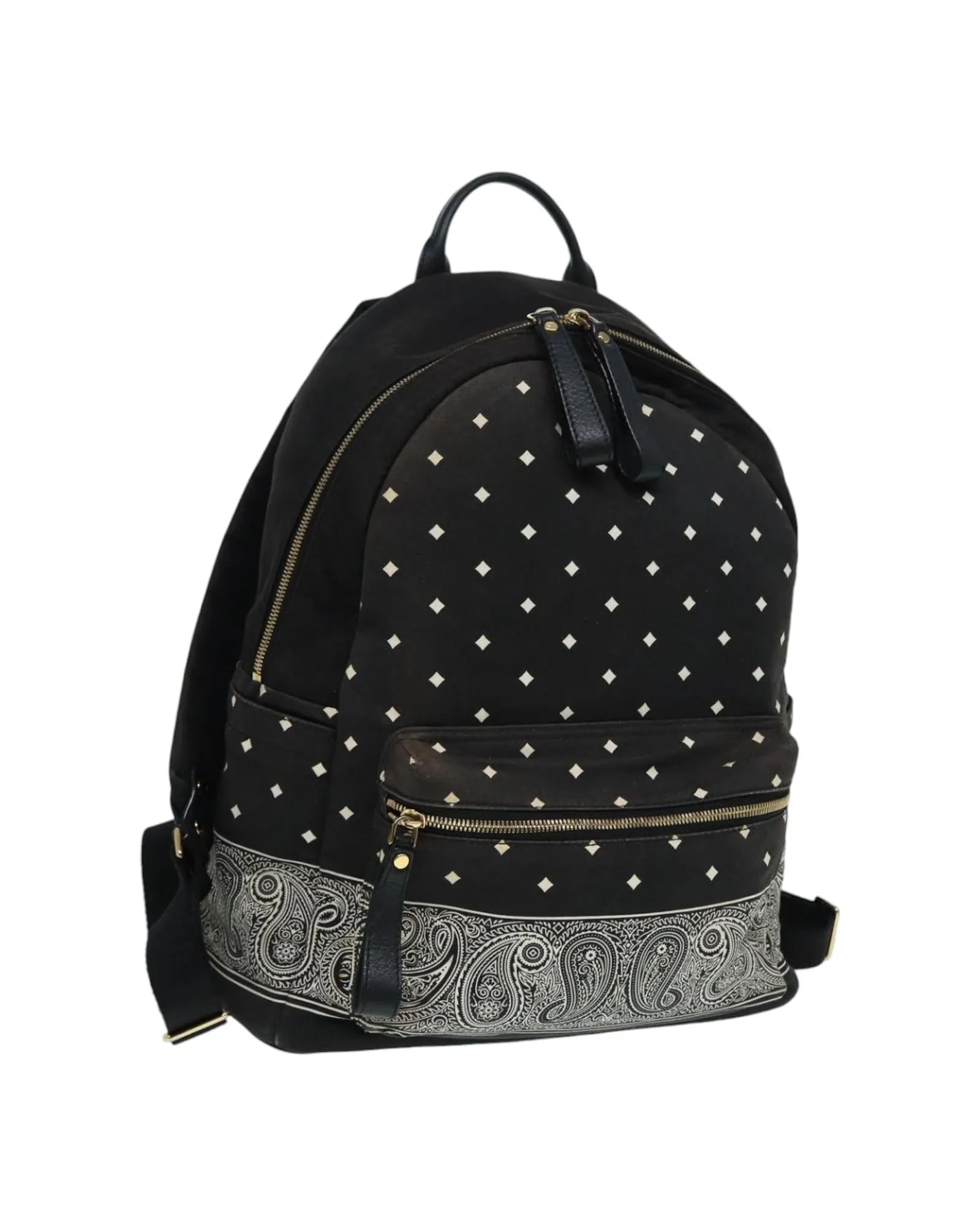 Canvas Backpack with Storage Smell and Rubbing