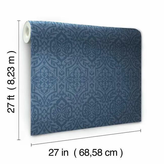 Cathedral Damask Wallpaper