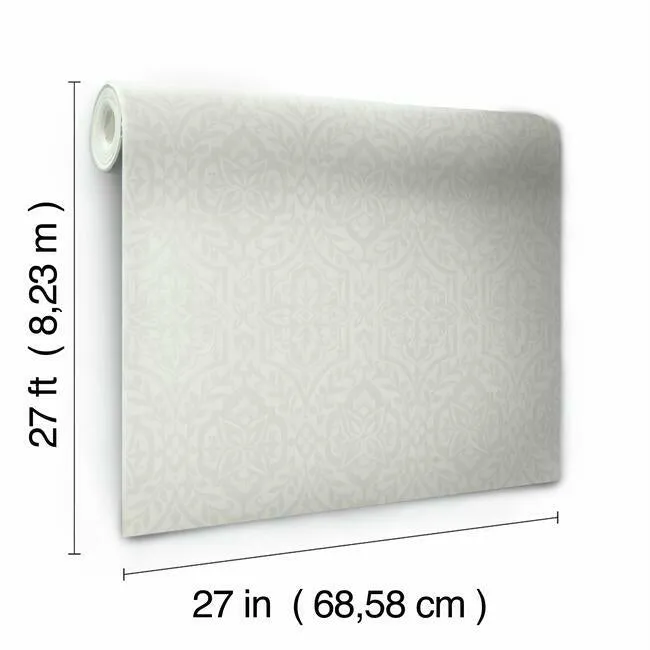 Cathedral Damask Wallpaper