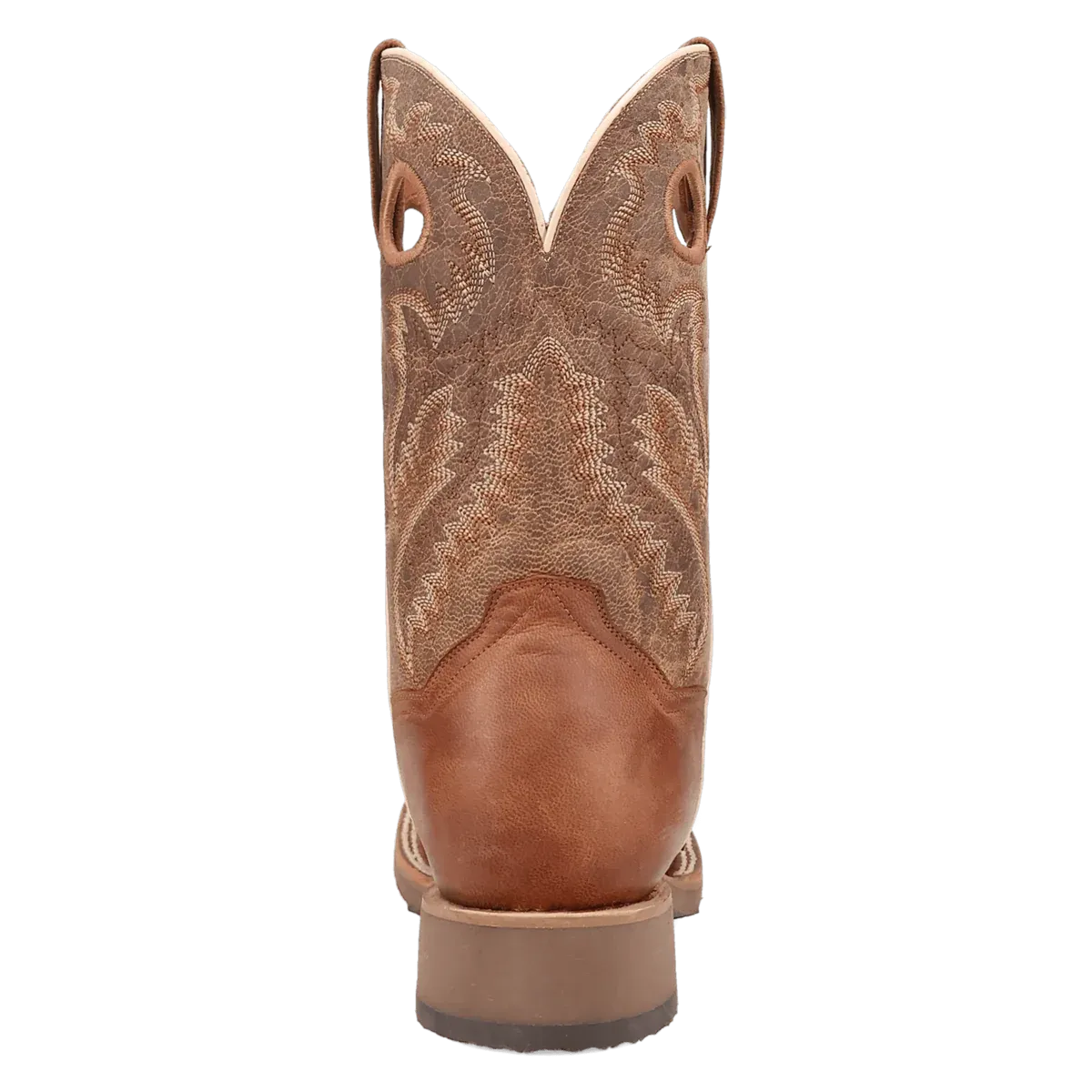 Dan Post Men's Martel Full Quill Ostrich Western Boot in Brown