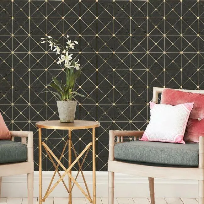 Dazzling Diamond Sisal Wallpaper