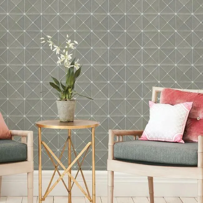 Dazzling Diamond Sisal Wallpaper