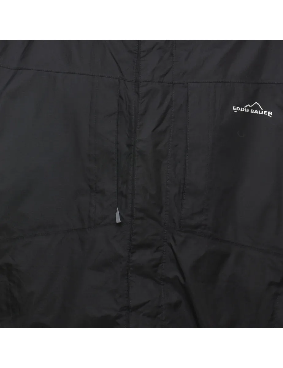 Eddie Bauer Black Mountaineering Nylon Jacket - XL