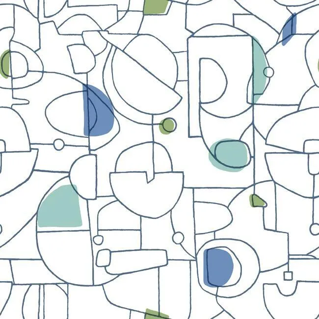 Fauvist Premium Peel   Stick Wallpaper