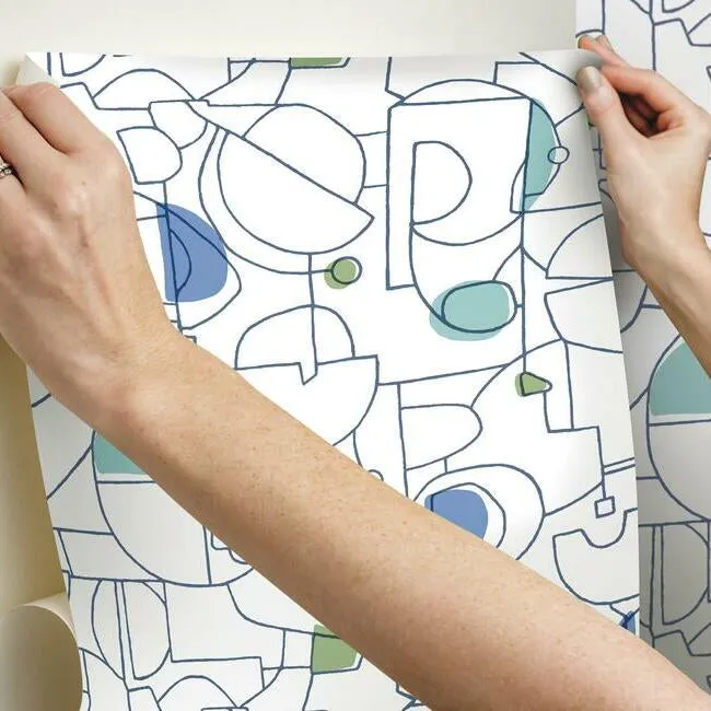 Fauvist Premium Peel   Stick Wallpaper