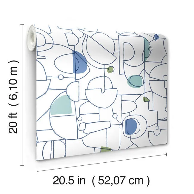 Fauvist Premium Peel   Stick Wallpaper