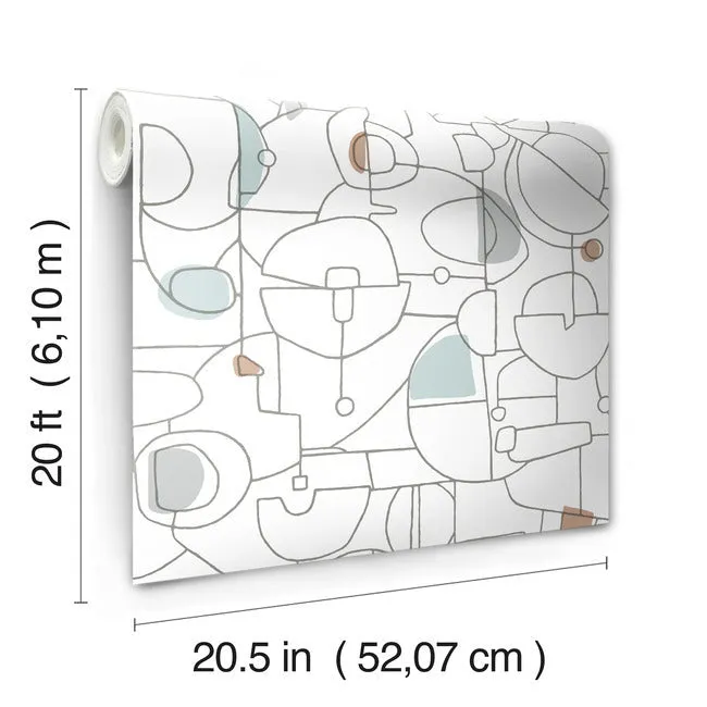 Fauvist Premium Peel   Stick Wallpaper