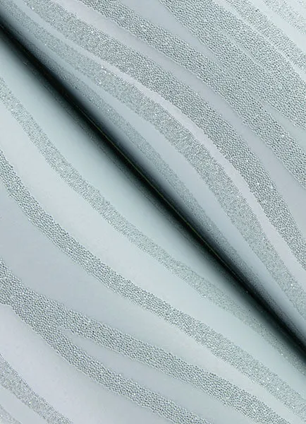 Galyn Rose Gold Pearlescent Wave Wallpaper