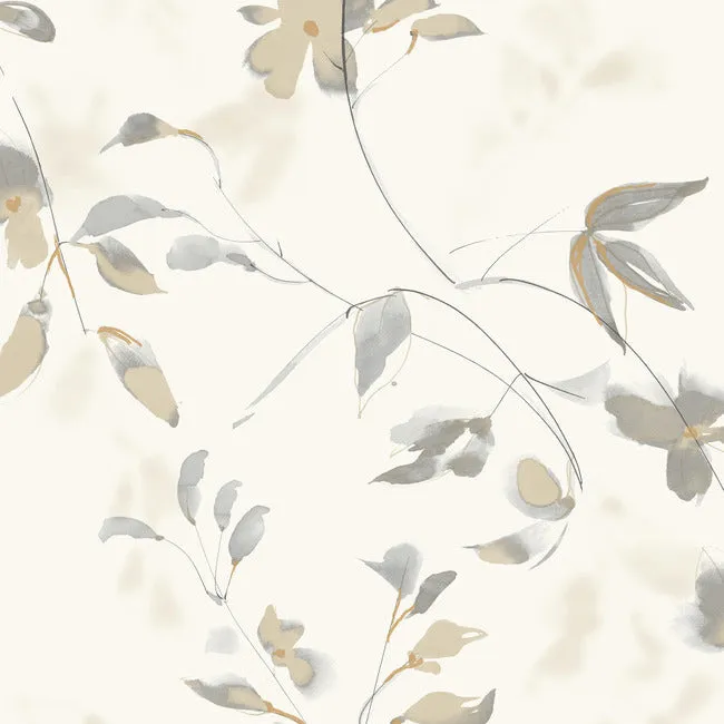 Linden Flower Premium Peel   Stick Wallpaper