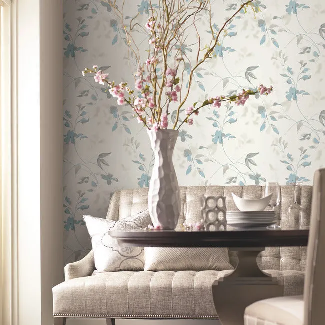 Linden Flower Premium Peel   Stick Wallpaper