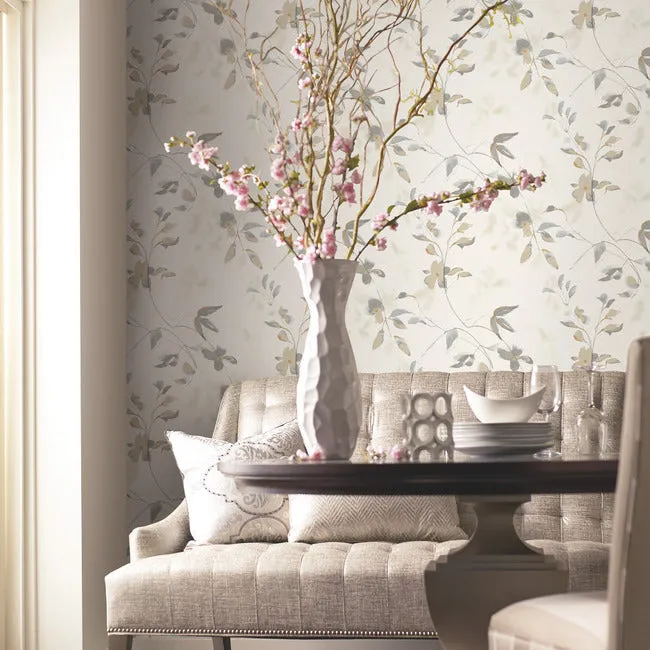 Linden Flower Premium Peel   Stick Wallpaper