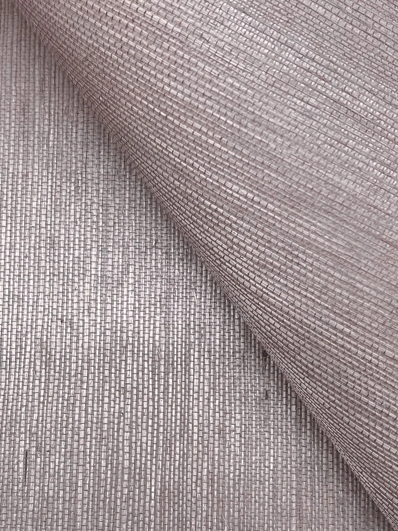 Maguey Mauve Sisal Wallpaper