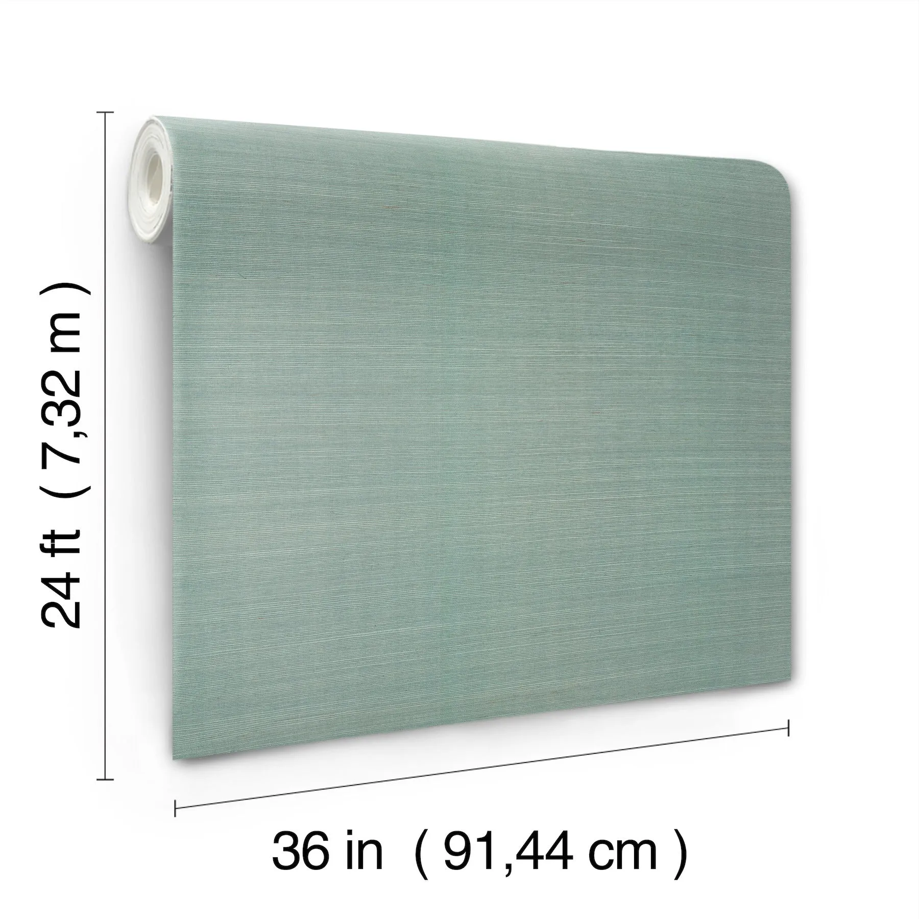 Maguey Spruce Sisal Wallpaper