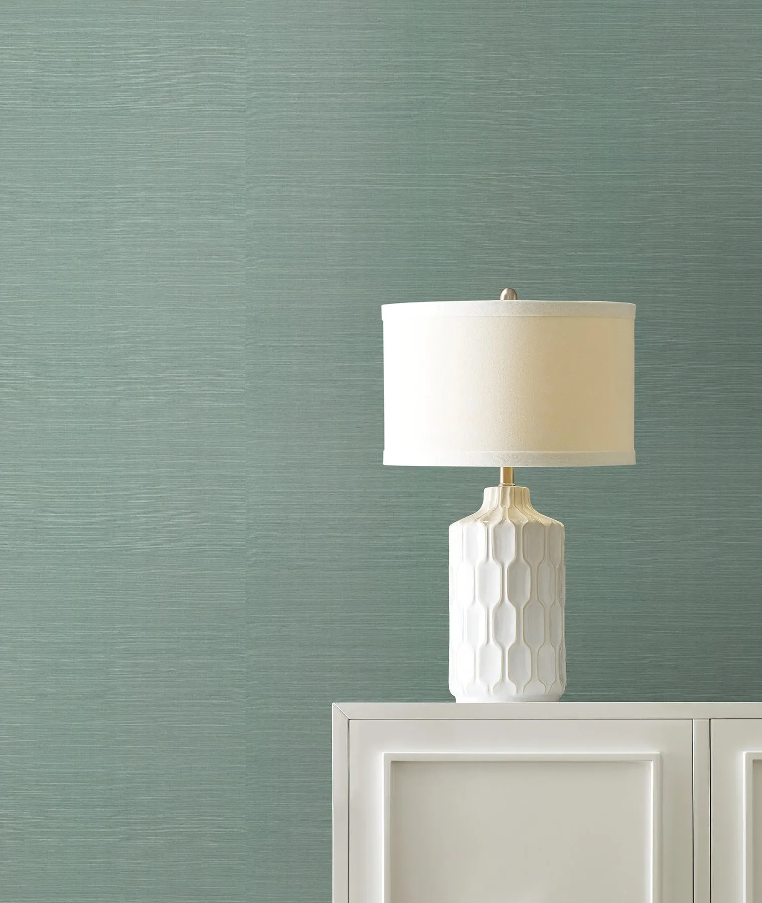 Maguey Spruce Sisal Wallpaper