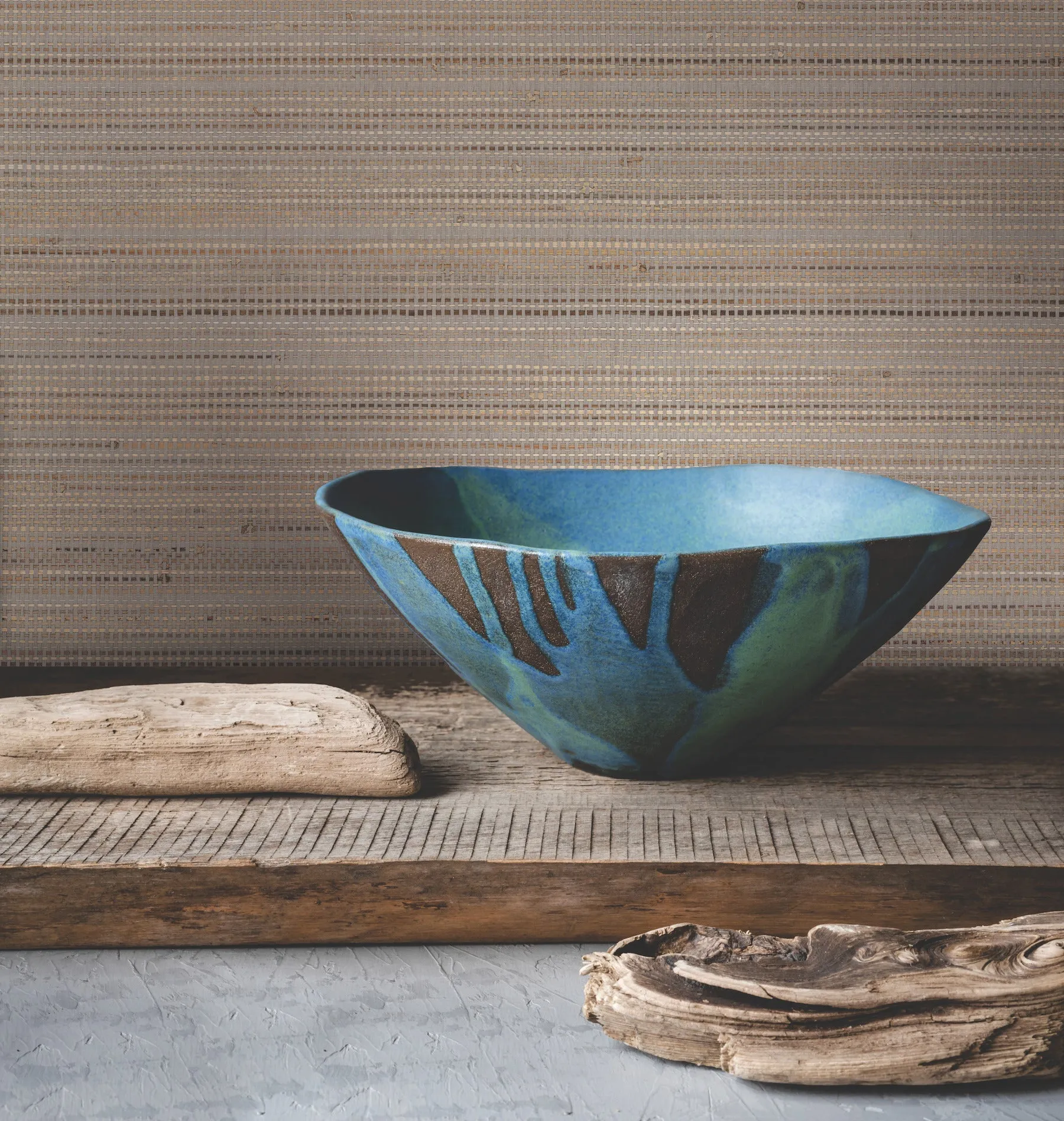 Marled Abaca Wallpaper