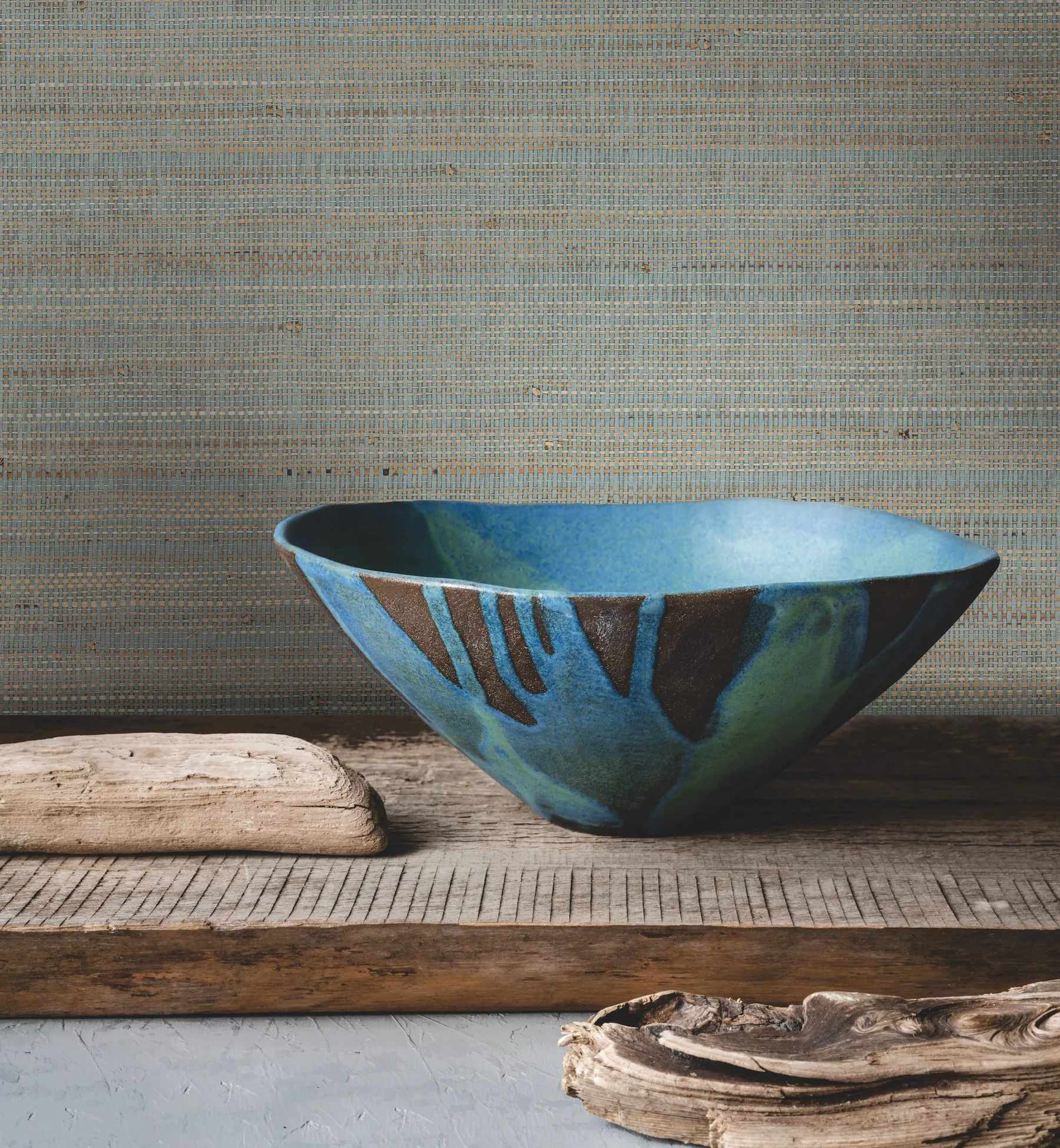 Marled Abaca Wallpaper