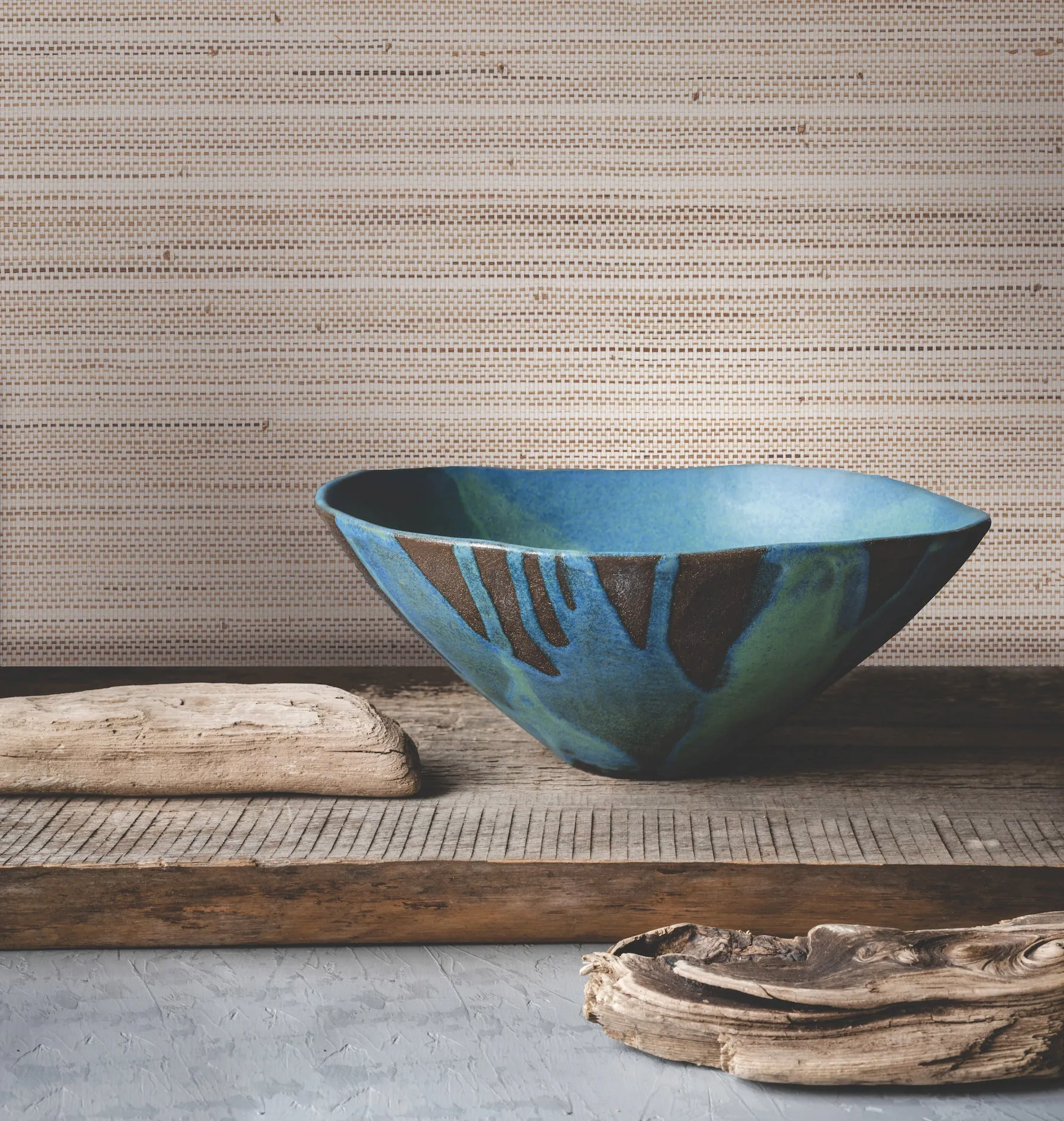 Marled Abaca Wallpaper