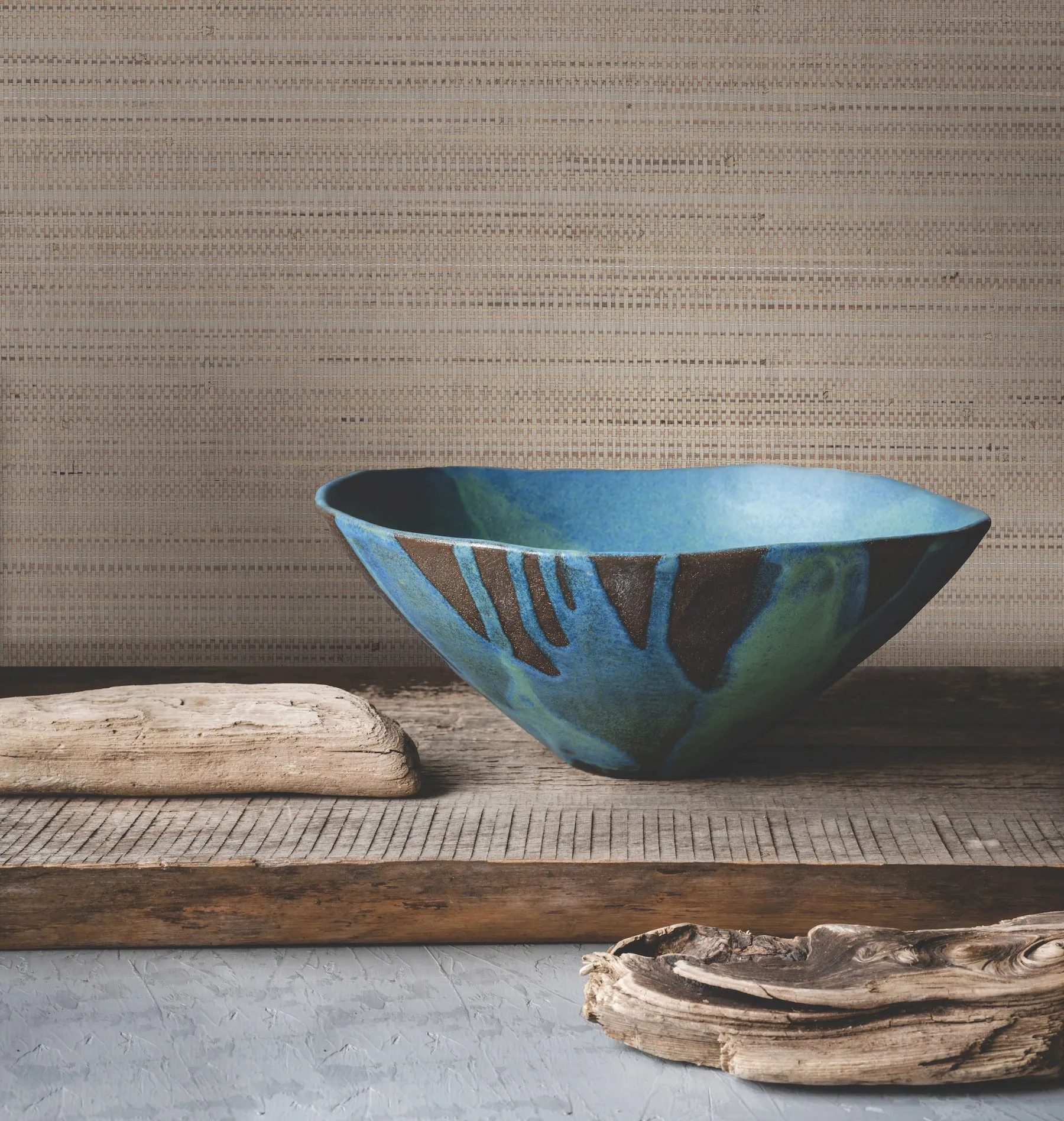 Marled Abaca Wallpaper