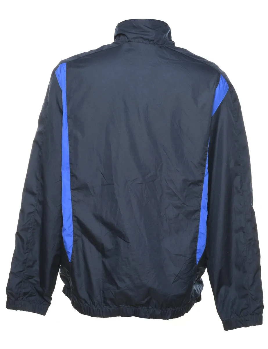 Navy & Blue Nylon Jacket - M