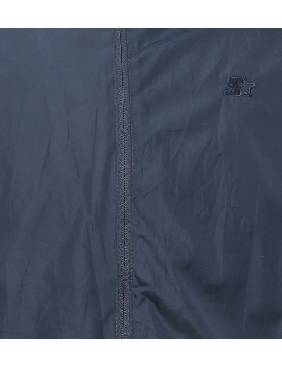 Navy & Blue Nylon Jacket - M