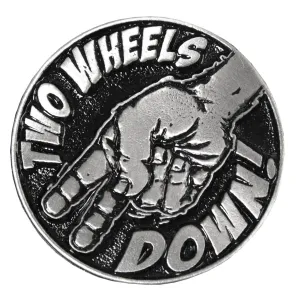PIN TWO WHEELS DOWN