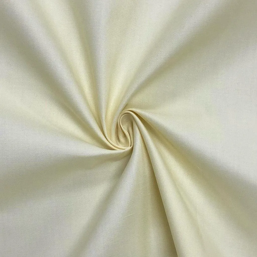 Plain Polycotton Gabardine Twill Fabric - Full 30m Roll